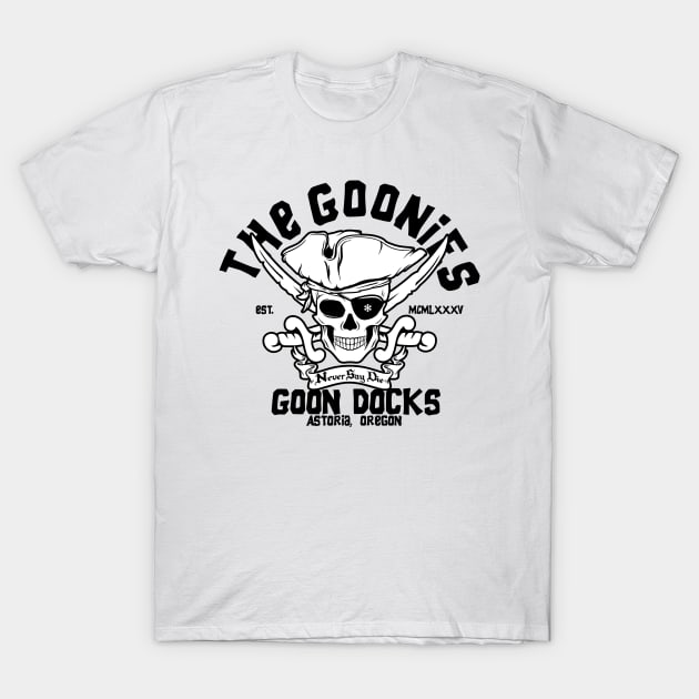 Goon Docks Goonies T-Shirt by carloj1956